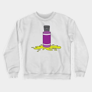 Colorful Acrylic Paint Icon Crewneck Sweatshirt